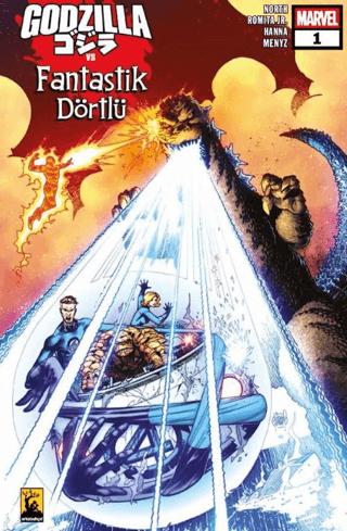 Godzilla vs. Fantastik Dörtlü | Arka Bahçe Yayıncılık (Ciltsiz) - Resim 1