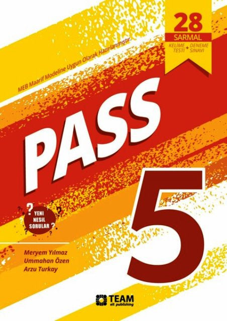 5.Sınıf PASS İngilizce 28 Adet Deneme Sınavı kitap kapağı