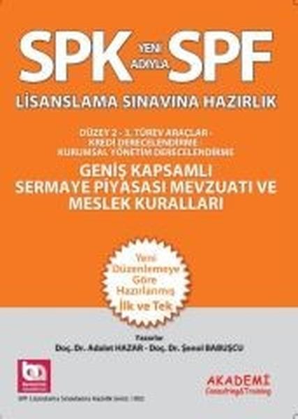 SPK Lisanslama Sınavlarına Hazırlık Düzey 2 - 3 | Akademi Consulting (İnce Kapak) - Resim 1