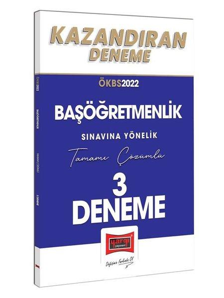2022 Başöğretmenlik Sınavına Yönelik Tamamı Çözümlü Kazandıran 3 Deneme | Yargı Yayınları (İnce Kapak) - Resim 1