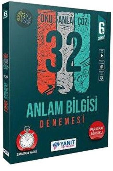 6. Sınıf Anlam Bilgisi Yanıt 32 Deneme - Kolektif kitap kapağı