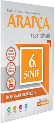 6. Sınıf Arapça Test Kitabı - Kolektif kitap kapağı