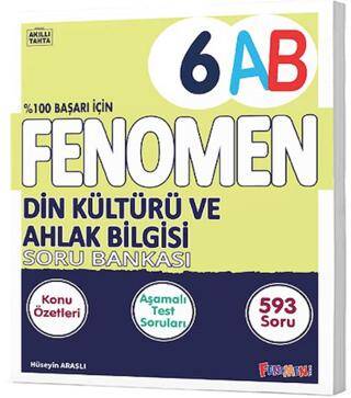 6. Sınıf Din Kültürü ve Ahlak Bilgisi A-B Soru Bankası - Kolektif kitap kapağı