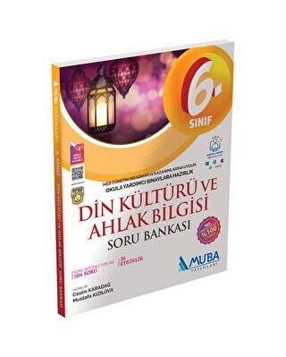 6.Sınıf Din Kültürü ve Ahlak Bilgisi Soru Bankası - Cesim Karadağ kitap kapağı
