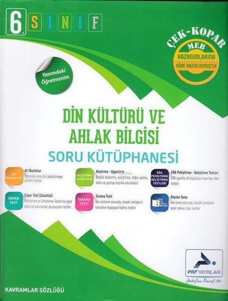 6. Sınıf Din Kültürü Ve Ahlak Bilgisi Soru Kütüphanesi - Kolektif kitap kapağı