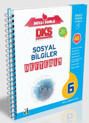 Dks 4B Sosyal Bilgiler Defterim - 6. Sınıf - Eyüp Aydın kitap kapağı