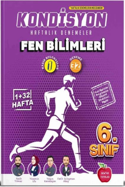 6. Sınıf Fen Bilimleri 33 Haftalık Kondisyon Denemeleri - Kolektif kitap kapağı