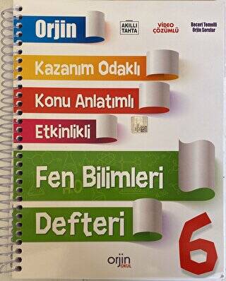 6. Sınıf Fen Bilimleri Akıllı Defter - Kolektif kitap kapağı