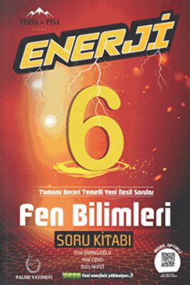 Palme 6. Sınıf Enerji Fen Bilimleri Soru Kitabı - Barış Akıncı kitap kapağı