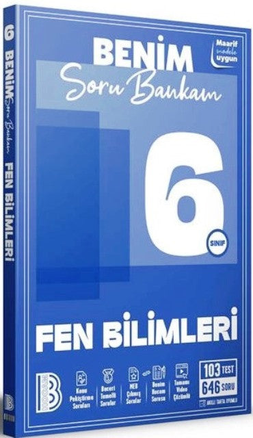 6. Sınıf Fen Bilimleri Soru Bankam - Kolektif kitap kapağı