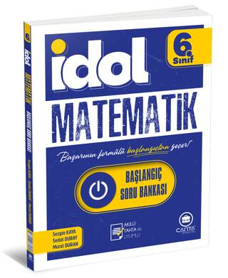 Çanta 2026 6. Sınıf İdol Matematik Başlangıç Soru Bankası - Sezgin Kaya kitap kapağı