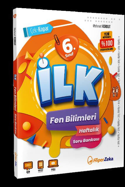 6. Sınıf İLK Fen Bilimleri Haftalık Soru Bankası kitap kapağı