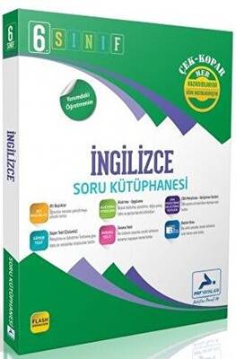 6. Sınıf İngilizce Soru Kütüphanesi - Kolektif kitap kapağı