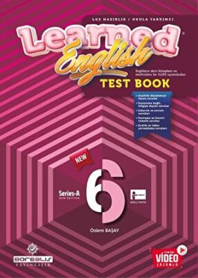 Borealis Yayıncılık 6.Sınıf Learned Test Book - Özlem Başay kitap kapağı