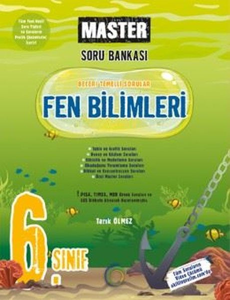 6. Sınıf Master Fen Bilimleri Soru Bankası - Kolektif kitap kapağı