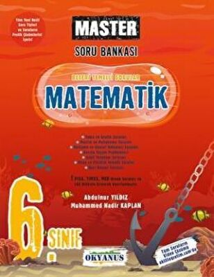6. Sınıf Master Matematik Soru Bankası - Kolektif kitap kapağı