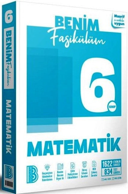 6. Sınıf Matematik Fasikülüm 2026 - Kolektif kitap kapağı