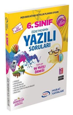 6. Sınıf Öğretmenimin Yazılı Soruları (3436) - Kolektif kitap kapağı