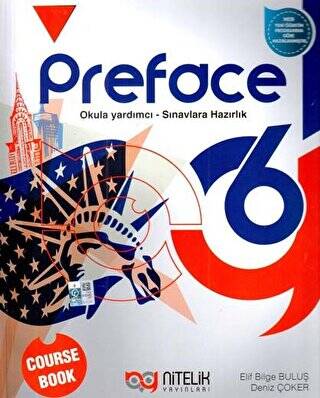 6. Sınıf Preface Course Book - Deniz Çoker kitap kapağı