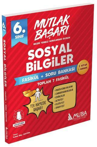 6. Sınıf Sosyal Bilgiler Fasikül + Soru Bankası - Kutluk Bilge Şentürk kitap kapağı
