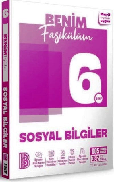 6. Sınıf Sosyal Bilgiler Fasikülüm 2026 - Kolektif kitap kapağı
