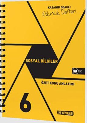 6. Sınıf Sosyal Bilgiler Özet Konu Anlatımı Etkinlik Kitabı - Kolektif kitap kapağı