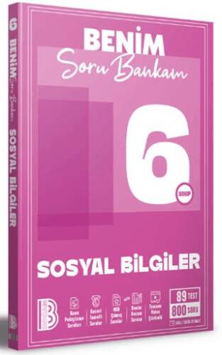 6. Sınıf Sosyal Bilgiler Soru Bankam - Kolektif kitap kapağı