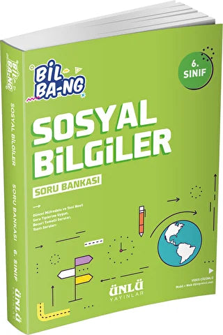 6. Sınıf Sosyal Bilgiler Soru Bankası - Kolektif kitap kapağı