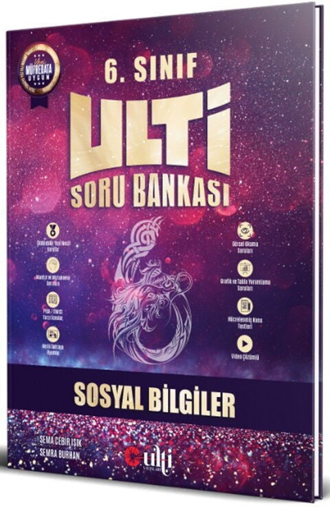 6. Sınıf Sosyal Bilgiler Soru Bankası - Sema Cebir Işık kitap kapağı