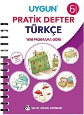 6.Sınıf Türkçe Pratik Defter - Kolektif kitap kapağı