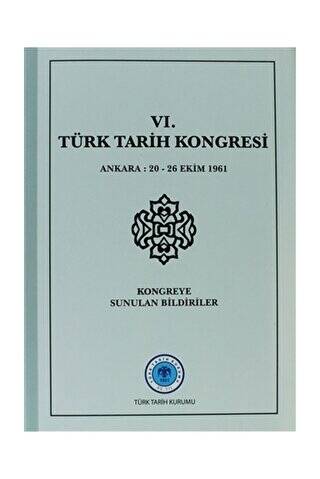 6. Türk Tarih Kongresi - Kolektif kitap kapağı