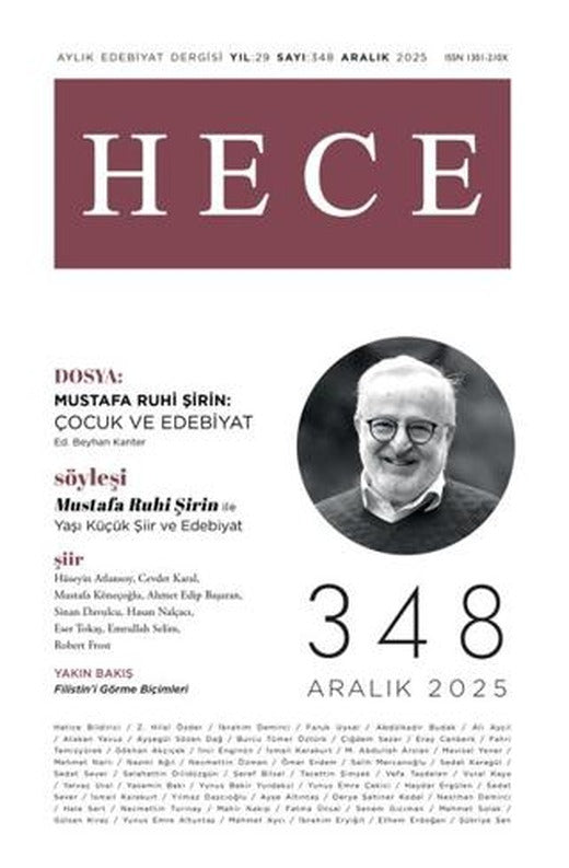 Hece Dergisi - Sayı 348 Aralık 2025 | Hece Dergisi (Ciltsiz)