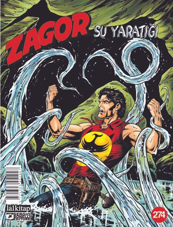 Zagor Sayı 274 - Su Yaratığı | Lal (İnce Kapak)