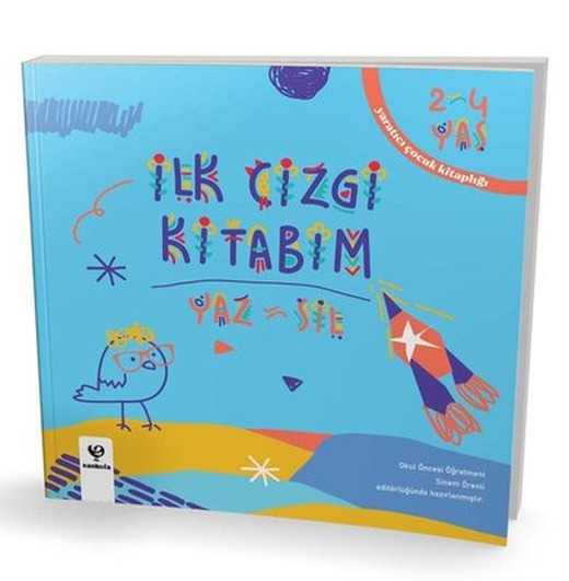 İlk Çizgi Kitabım - Yaz Sil | Sankofa Yayınları