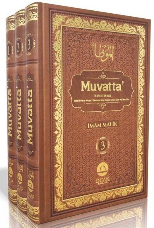 Muvatta Serisi Seti - Lüks Termo Deri - 3 Kitap Takım | Ocak Yayıncılık (Ciltli)