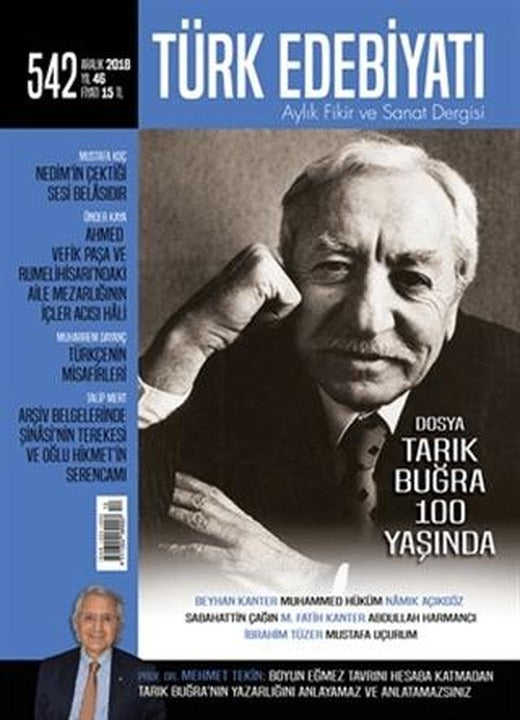 Türk Edebiyatı Dergisi Sayı: 542 Aralık 2018 | Türk Edebiyatı Dergisi (Ciltsiz)