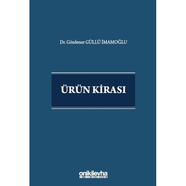 Ürün Kirası | On İki Levha Yayınları (Ciltsiz)