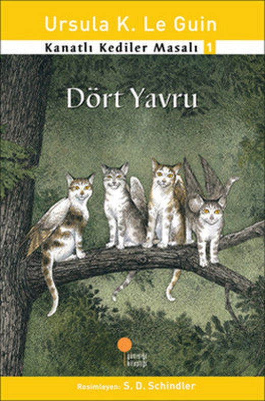 Kanatlı Kediler Masalı 1 - Dört Yavru | Günışığı Yayınları