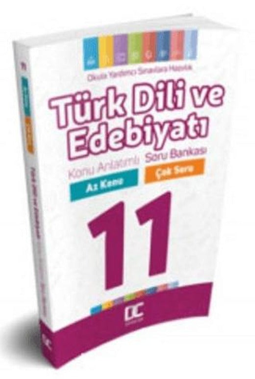 11. Sınıf Türk Dili ve Edebiyatı Konu Anlatımlı Soru Bankası Az Konu Çok Soru Doğru Cevap Yayınları | Doğru Cevap Yayınları (Ciltsiz)
