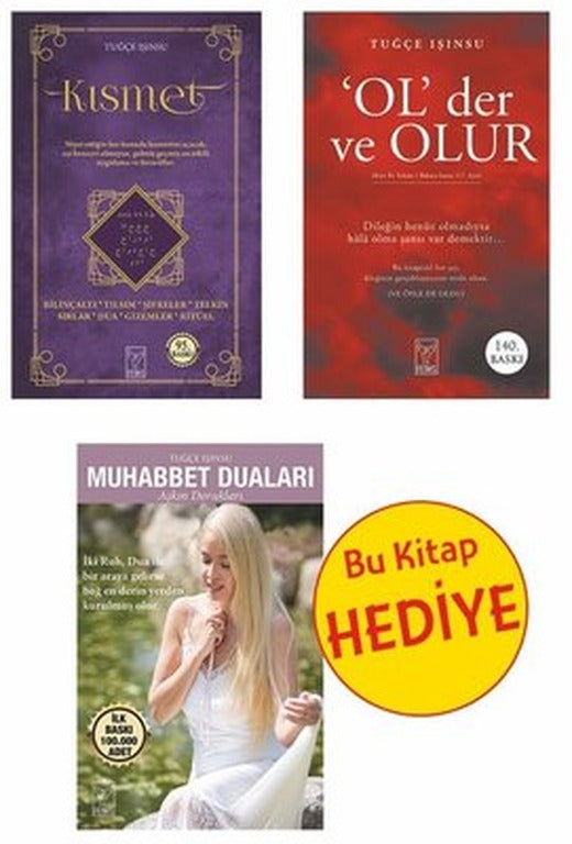 Kısmet - Ol Der ve Olur Seti - 2 Kitap Takım - Hediye: Muhabbet Duaları | Feniks Kitap (İnce Kapak)