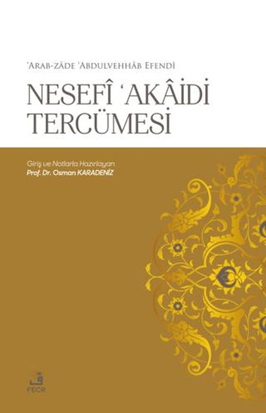 Nesefi 'Akaidi Tercümesi | Fecr Yayınları (Ciltsiz)