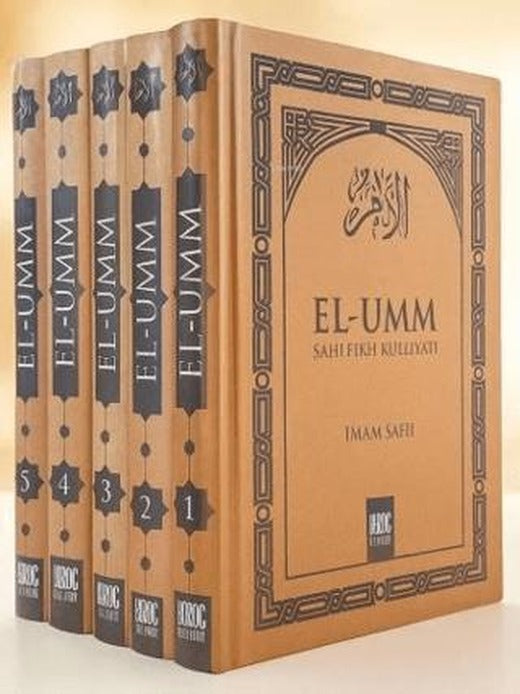 El-Umm Şafii Fıkıh Külliyatı 5 Cilt Takım