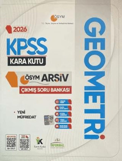2026 KPSS Geometrinin Kara Kutusu ÖSYM Çıkmış Soru Havuzu Bankası Konu Özetli Video/PDF Çözümlü