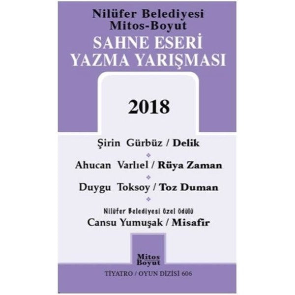 Sahne Eseri Yazma Yazışması 2018 | Mitos Boyut Yayınları (İnce Kapak)