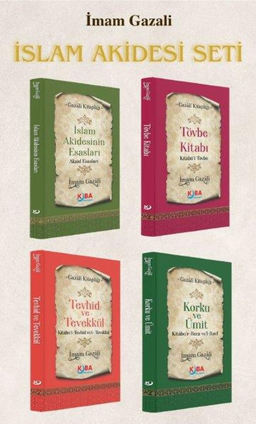 İmam Gazali İslam Akidesi Seti - 4 Kitap Takım | Kuba Yayınları (İnce Kapak)
