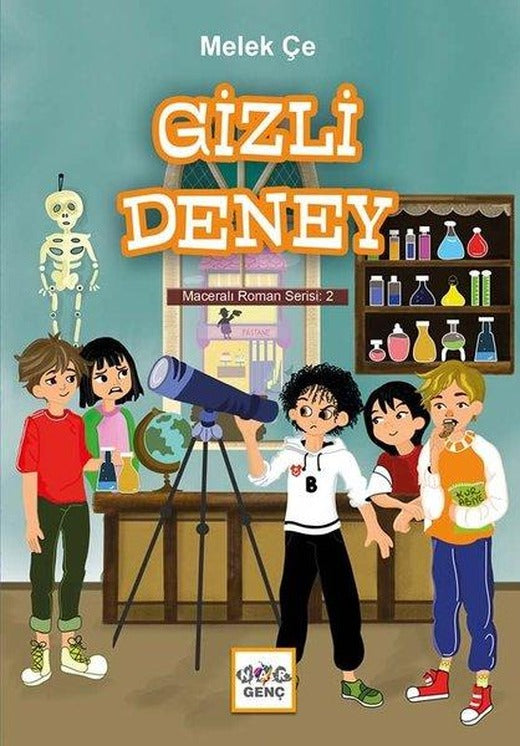Gizli Deney - Maceralı Roman Serisi 2 | Nar Genç (İnce Kapak)