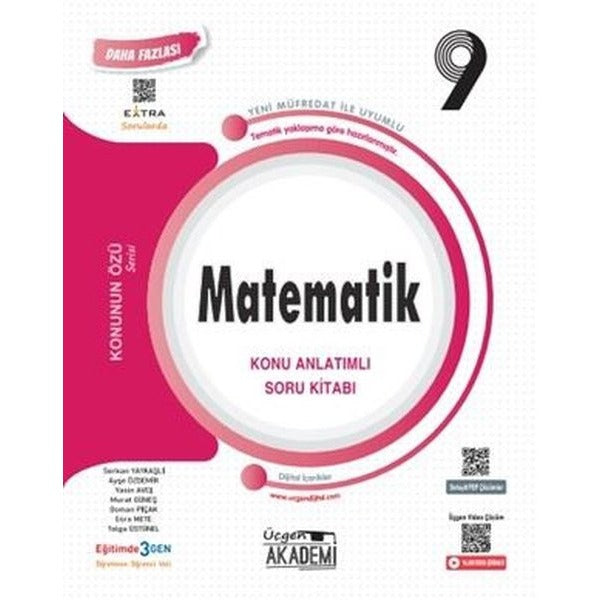 9. Sınıf Konunun Özü - Matematik Konu Anlatımlı Soru Kitabı
