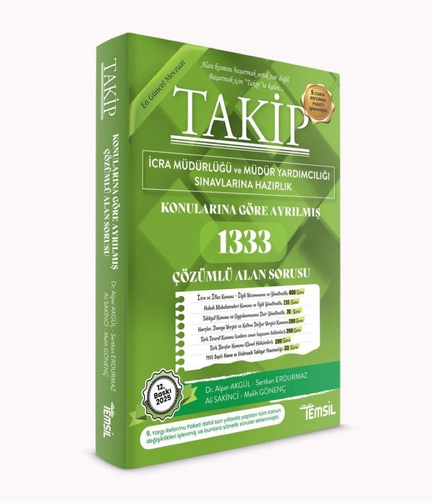 Takip İcra Müdürlüğü ve Müdür Yardımcılığı Sınavı Alan Bilgisi Soru Bankası