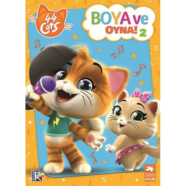 Boya ve Oyna! 2-44 Cats | Eksik Parça