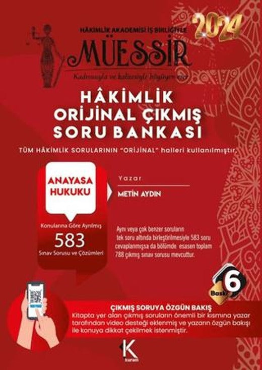 Müessir Anayasa Hukuku | Kuram Kitap (Ciltsiz)